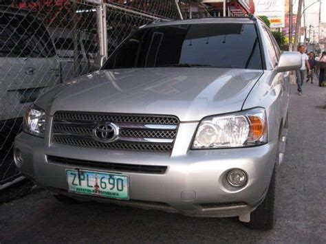 Toyota Highlander Hybrid A T 2006 1 288m For Sale In Philippines