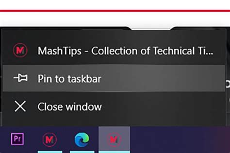How To Pin A Website To The Windows Taskbar Gambaran