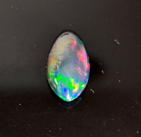 Rare Ethiopian Opal Gemstone Ct Black Ethiopian Opal Welo Etsy