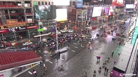 Webcam New York City New York Times Square