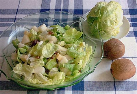 Bietet über 70.000 getestete rezepte und videos, damit sie besser kochen können. Grüner Salat mit Kiwi | Rezept | Grüner salat, Salat und ...