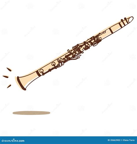 Clarinet Vector Stock Vector Illustration Of Play Soul 35663902