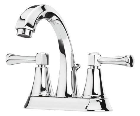 I installed a bath cabinet & faucet is perfect. Pfister Alta Centerset (4-inch) 2-Handle High Arc Bathroom ...