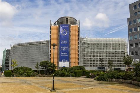 Le Parlement Européen à Bruxellesen Belgique06 27 2018 De Lintérieur