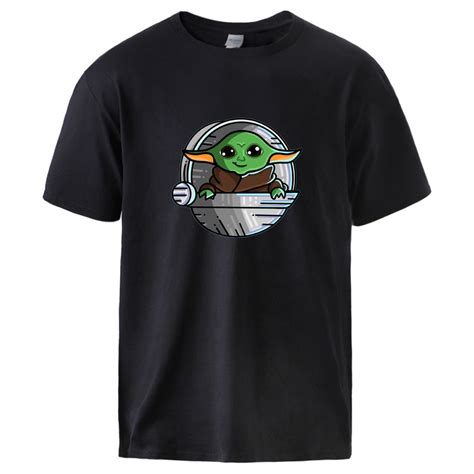 The Mandalorian Baby Yoda Mens Summer T Shirts Thetsports