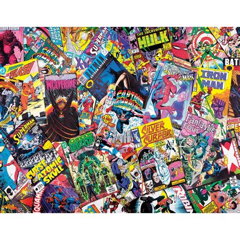 Comic Books Galore 1000 Piece Jigsaw Puzzle