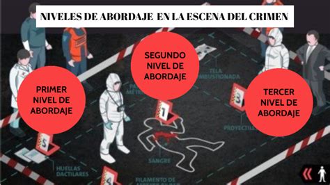 NIVELES DE ABORDAJE EN LA ESCENA DEL CRIMEN By EST II PNP VASQUEZ