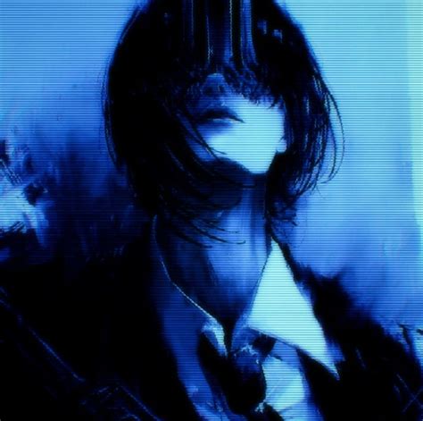 Blue Aesthetic Dark Cyber Aesthetic Aesthetic Grunge Aesthetic Art