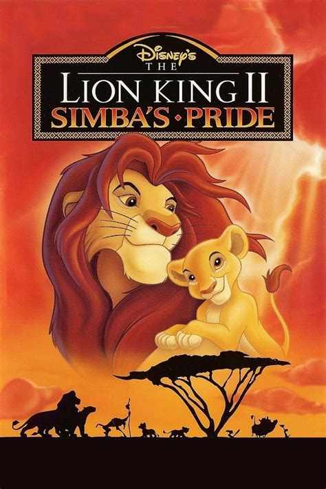 The Lion King Ii Simbas Pride 1998 Posters — The Movie Database