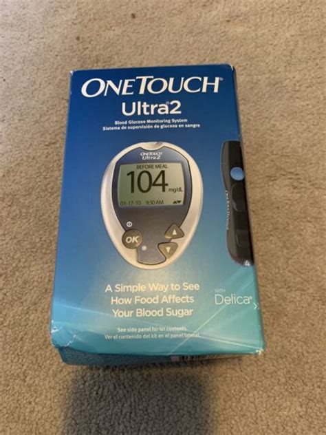 Onetouch One Touch Ultra 2 Ultra2 Diabetic Blood Glucose Meter