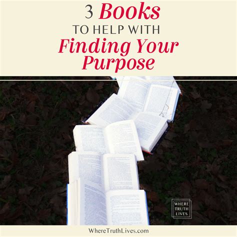 Both are critical for success. 3 Books To Read When You Need Help Finding Your Purpose ...