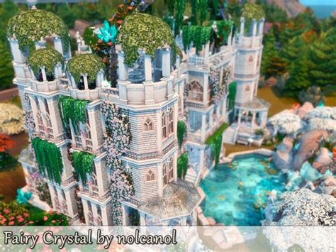 Fairy Crystal Castle By Nolcanol At Tsr Sims 4 Updates