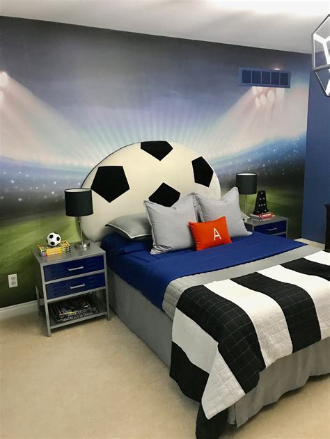 Soccer Themed Bedroom Ideas Design Corral