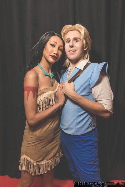 Pocahontas And John Disney D23 Expo 2017 Cosplay Photo By Dtjaaaa