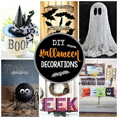 Browse this list, from outdoor porch ideas to ways to upgrade your mantel, window, and 78 diy halloween decoration ideas that are a mix of scary, cute, and everything in between. 25 DIY Halloween Decorations to Make This Year - Crazy ...