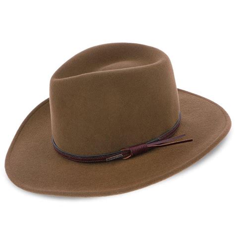 Bozeman Stetson Crushable Wool Felt Cowboy Hat