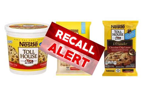 Nestle Recalls Ready To Bake Cookie Dough After Rubber Found In Products