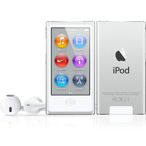 Refurbished Ipod Nano 16gb Silver 7th Generation Apple Au