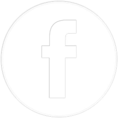 Facebook Icon Png White Transparent Line Imagesee