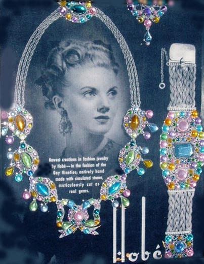 Jewels Of Legendary Splendor Vintage Costume Jewelry Rhinestone