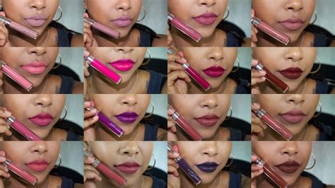 Colourpop Ultra Matte Liquid Lipsticks Lip Swatches