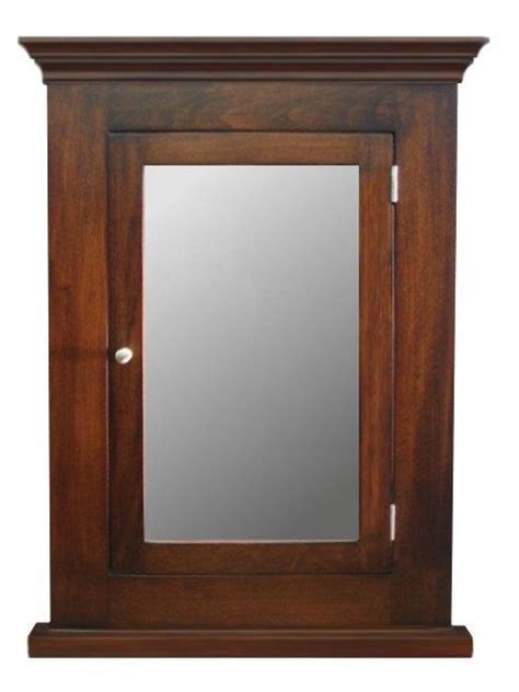 If you do then you can consider recessed medicine cabinets with mirrors. Dark Walnut Recessed Medicine Cabinet & Mirror / by ...