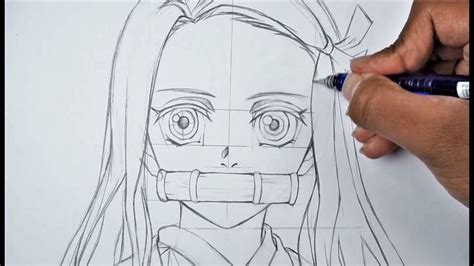 How To Draw Nezuko Basic Anatomy Anime Drawing