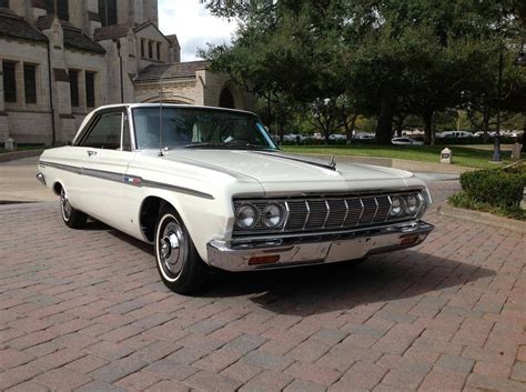 Plymouth noted that the sport fury convertible had an improved folding mechanism that worked silently and quickly at the touch of a switch. 1964 Plymouth Sport Fury 2 Door Hardtop | Plymouth cars ...