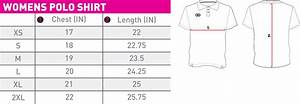 Womens Polo Shirt Size Chart Arts Arts
