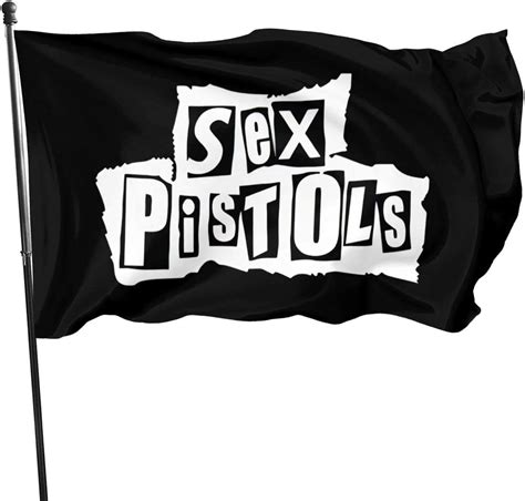 lzz sex pistols flag vivid color and uv fade resistant with brass grommets 3 x 5