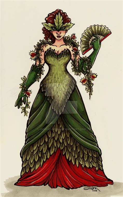 Poison Ivy Masquerade By Undead On Deviantart