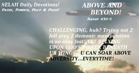 Above And Beyond Selah Daily Devotions