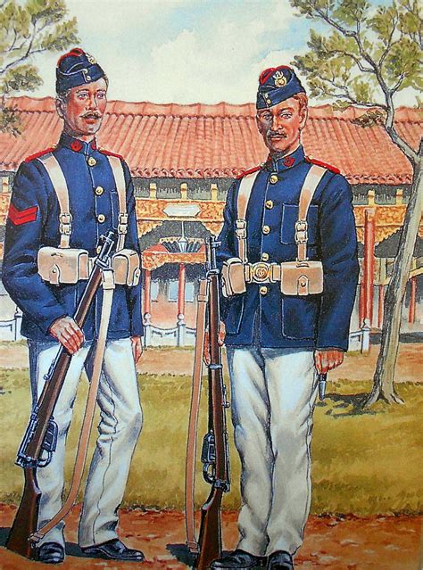 British Royal Marine Light Infantry In Beijing China British Royal