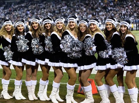 Pin By Cindybell On Raiders Raiders Cheerleaders Raiders Girl Hottest Nfl Cheerleaders