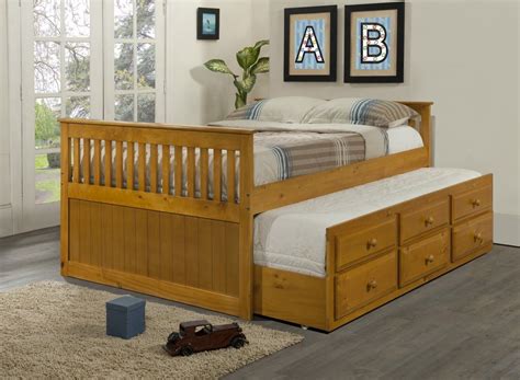 Check spelling or type a new query. Full Size Captains Beds | Trundle bed with storage, Kids ...