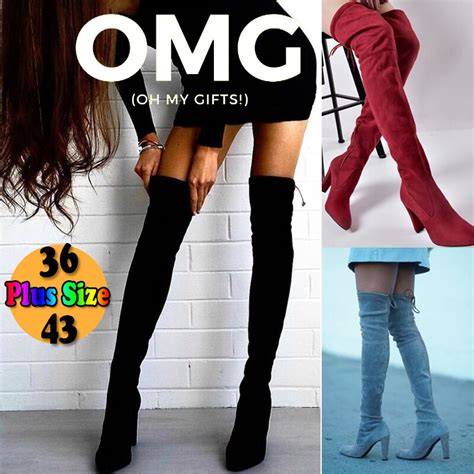women high boot faux suede women over the knee boots lace up sexy high