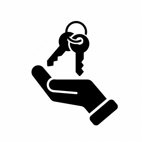 Hand House Key Key With Ring Keys Landlord Real Estate Rental