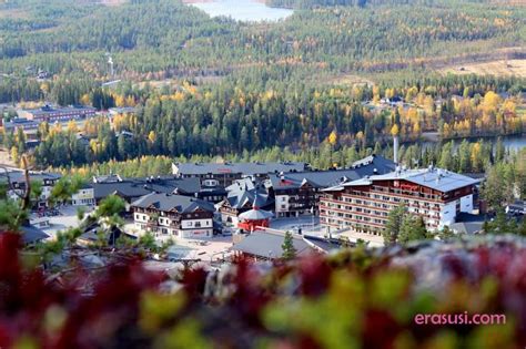 Ruka Ski Center In Autumn Colors National Parks Finland Natural