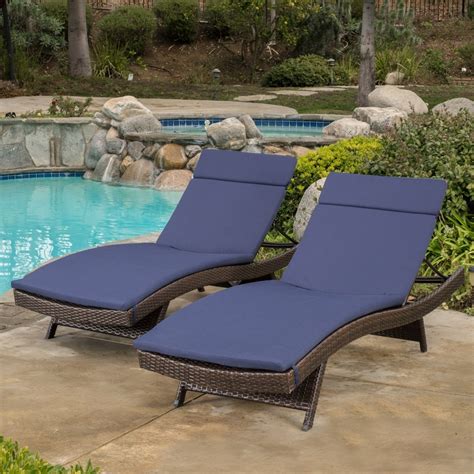 Buy Lakeport Outdoor Adjustable Chaise Lounge Chairs With Cushions Set