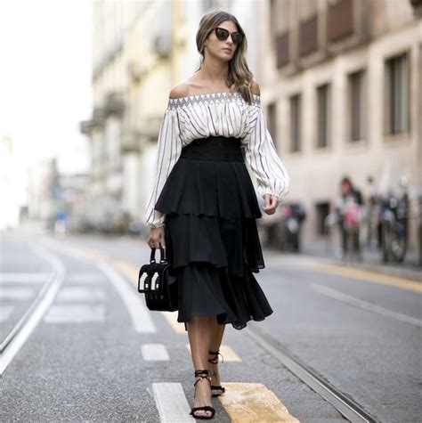 How To Wear Long Skirts Without Looking Frumpy Five Outfit Ideas