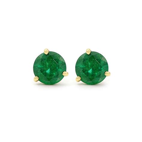 Columbian Emerald Stud Earrings | Wixon Jewelers