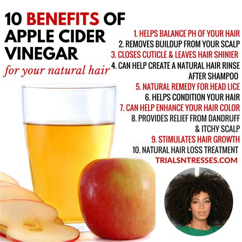 10 Benefits Of Apple Cider Vinegar For Your Natural Hair Apple Cider Vinegar For Hair Apple