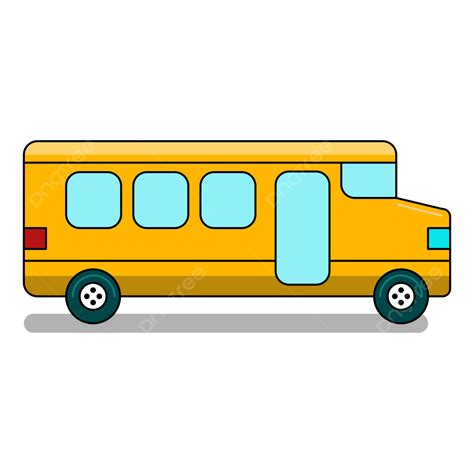 Bus Sekolah Kartun Kartun Bus Sekolah Kuning Kendaraan Jalur Images