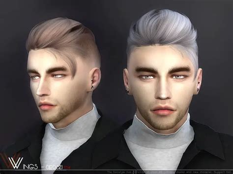 The Sims 4 Male Hair Wistfulcastles Hylas Male Hair See More