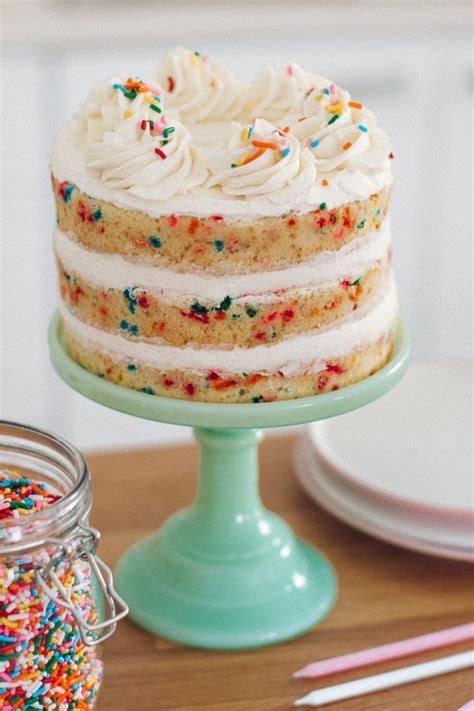 The Best Homemade Funfetti Cake Recipe Tender Light Moist And