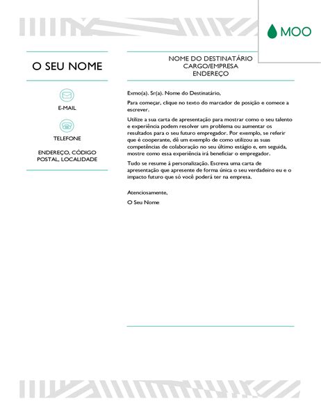 Carta De Apresentação Para Uma Empresa Exemplos Novo Exemplo