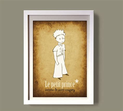 Little Prince Art Poster Digital File Nursery Decor The Etsy