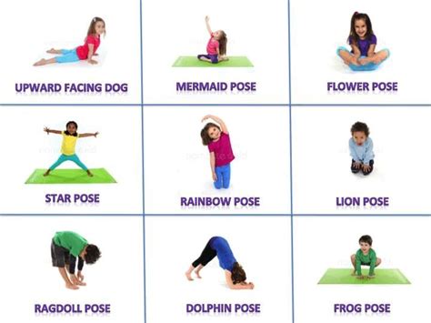 Yoga Poses For Kids Practicing Yoga Poses Children Can Learn How