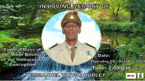 The Funeral of the Late Emmanuel Victor Dudley - YouTube