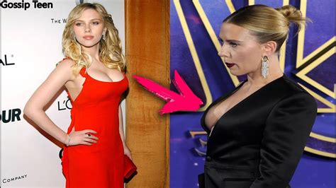 Scarlett Johansson Impacta Con Escote Luego De Su ReducciÓn Youtube